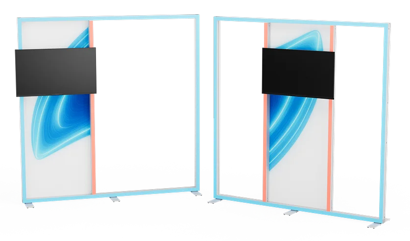 サポートポール付きセットアップ